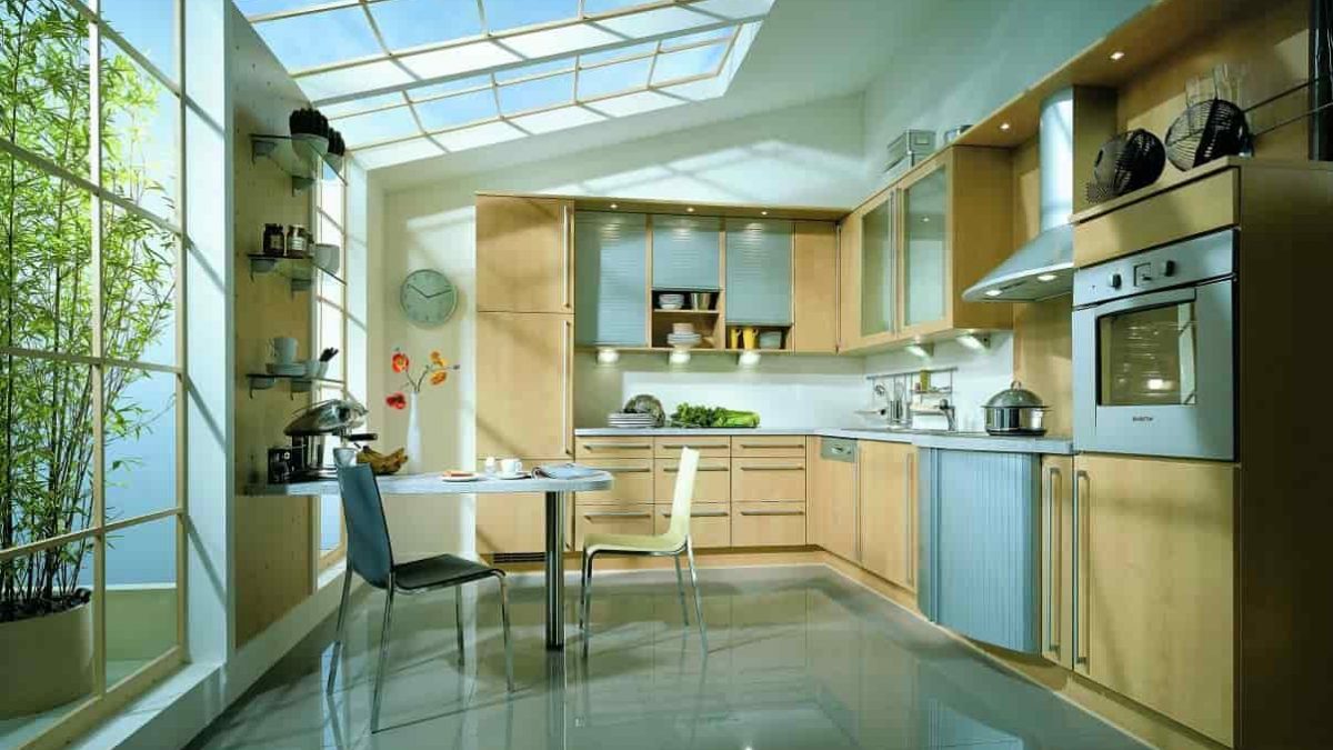 نورگیر سقفی آشپزخانه