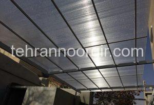 پوشش سقف حیاط خلوت